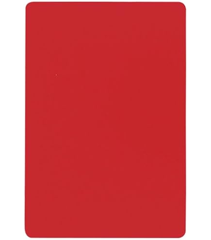 Amazon.co.jp: 西敬 下敷き 赤 透明 A5 5枚入 M-535R : 文房具